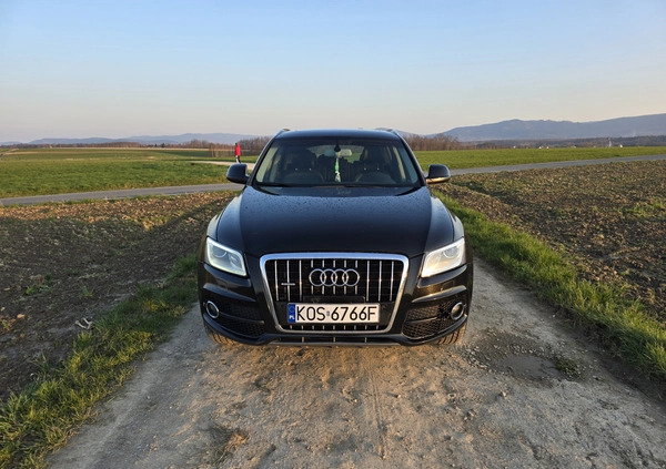 Audi Q5 cena 49500 przebieg: 260000, rok produkcji 2012 z Kęty małe 106